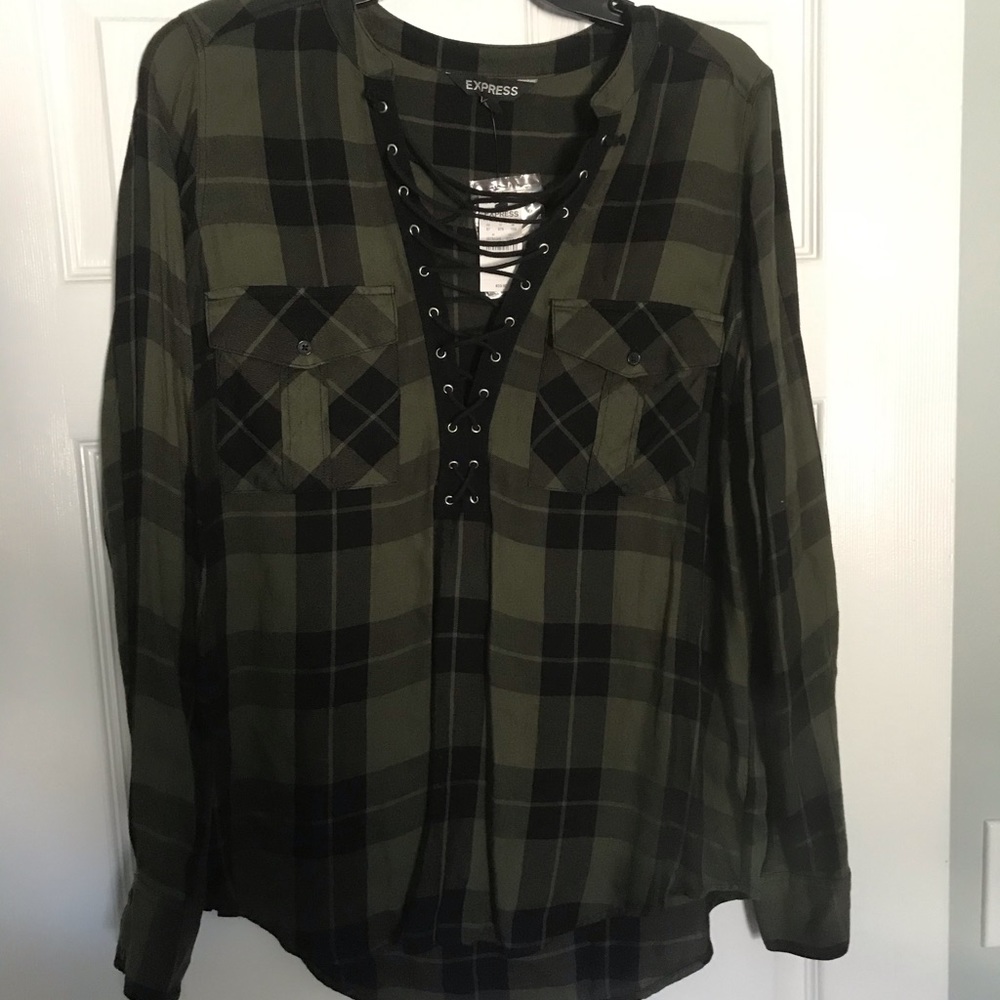 Green flannel